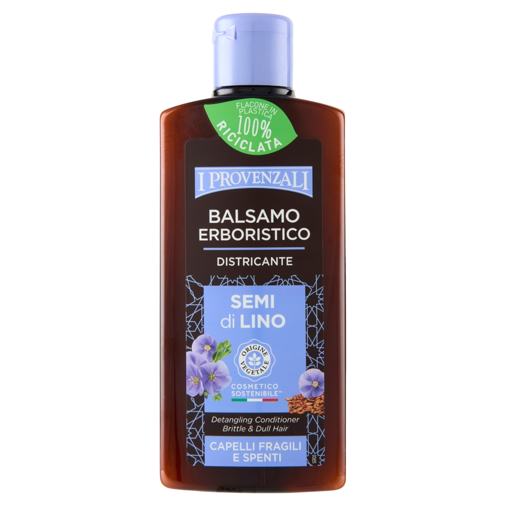 I Provenzali Balsamo Districante Semi di Lino Capelli Tinti e Spenti 200 ml